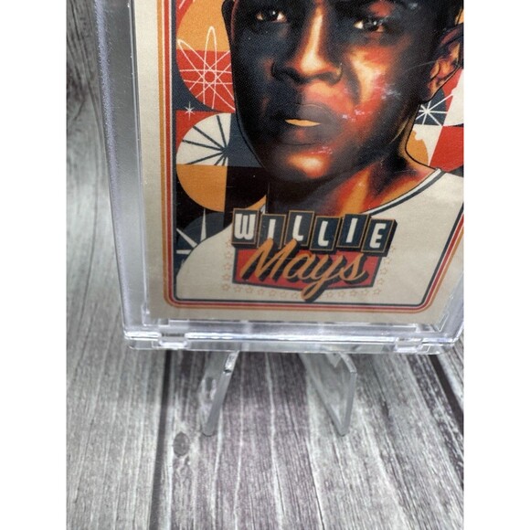 Topps Project 2020 #365 Willie Mays New York Baseball Giants - Matt Taylor HOF - Picture 7 of 10